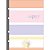 Refil Caderno Argolado Colegial happy Colorida 75g/m / Tilibra - Imagem 1