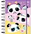 Caderno Tilidisco Universitário Connect 10 Matérias Lovely Friend - TILIBRA - Imagem 1