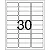 Etiqueta Branca 25,4mm x 66,7mm - PIMACO - Imagem 2
