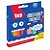 Giz de Cera Big Jumbo 12 Cores Triangular - TRIS - Imagem 1