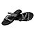 Rasteira Papete Feminina Beira Rio 8488108 Cristal/preto - Imagem 7
