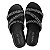 Rasteira Papete Feminina Beira Rio 8488108 Cristal/preto - Imagem 9