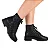 Bota Coturno Dakota Preta DA842-00001 - Imagem 3