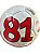 Bola de Futsal Delponte 81 Star – Costurada 32G - Imagem 3