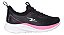 TENIS FEMININO ADRUN SPEED FLEX PRETO/ROSA 10711 - Imagem 2
