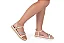 Sandália Feminina Beira Rio Flat 8553.100  Creme - Imagem 6