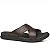 Chinelo Pegada Masculino em Couro Pinhão 134201-01 - Imagem 4