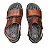 Sandália em Couro Masculina Pegada Anilina Amortech - Imagem 6