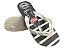 Sandália Masculina Coca-Cola CC4437 Branco/Preto - Imagem 3
