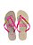 Sandália Feminina Coca-Cola CC4388 Off White/Pink - Imagem 2