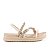 Sandália Mississipi Flatform Bege com Brilhos - Imagem 7