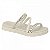 Tamanco Papete Moleca com Tranças e Brilho – Off White 5490.114 - Imagem 2