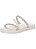Tamanco Papete Moleca com Tranças e Brilho – Off White 5490.114 - Imagem 1