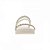 Tamanco Papete Moleca com Tranças e Brilho – Off White 5490.114 - Imagem 5