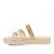 Slide Mississipi Flatform Bege com Brilhos MB811 - Imagem 3