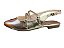 Mule Feminino Dourado 4134.1012  Elegância e Estilo - Imagem 1