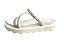Sandália Feminina Papete Vizzano 6459.118 – Branco com Pedrarias Brilhantes - Imagem 3