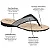 Rasteira Modare Ultraconforto De Dedo Casual Strass Feminina 7053.168 - Imagem 4