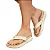 Chinelo Feminino Modare Tamanco Casual Lançamento Leve Novo 7151.116 - Imagem 2