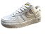 Tênis Feminino Air Force Branco Nude Dourado - Imagem 10