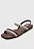 Sandália Moleca Feminina Rasteira Casual Elástico – 5462.111 - Imagem 1