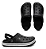 Chinelo Masculino Babuche Preto/Branco - Imagem 4