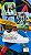 Tênis Bobbie Goods Stitch nfantil Colorir Branco - Imagem 5