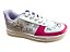 Tênis Bobbie Goods Stitch nfantil Colorir Branco Rosa - Imagem 1
