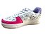 Tênis Bobbie Goods Stitch nfantil Colorir Branco Rosa - Imagem 4