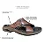 Chinelo Masculino Pegada Couro 133236 Conforto - Imagem 6