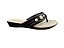 Piccadilly Chinelo Anabela Feminino Salto 3 cm Ref. 500402-9 – Cor Preto - Imagem 1