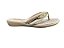 Piccadilly Chinelo Anabela Feminino Salto 3 cm Ref. 500411-7 – Cor Off White - Imagem 1