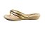 Chinelo Anabela Feminino Piccadilly Dedo Conforto 500401-19 Dourado - Imagem 2