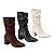 Bota Feminina Cano Médio Salto Grosso 6cm Beira Rio 9076112 - Imagem 1