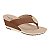 Chinelo Tamanco Modare UltraConforto Salto Anabela Pedra - Modare Ultra Conforto 7123.162 - Imagem 1