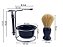 Kit Para Barbear Masculino Retro Vintage Lamina Metal Navalha Suporte Metal Saboneteira Pincel - Imagem 6