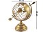 Globo Terrestre Decorativo Enfeite de Mesa Metal 29x18 cm Dourado - Imagem 2