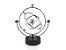 Pendulo De Newton Cinético Giratório Magnético Cosmo Planeta Enfeite Decoração Mesa Escritório Sala - Imagem 1