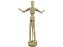 Boneco Articulado Grande 30cm De Madeira Modelo Humano Desenhos Moda Arte - Imagem 4