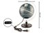 Globo Celeste 88 Constelações Decorativo Iluminado 21cm Com Luz De Led Branco Base Preta Luminária Abajur - Imagem 2