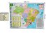 Kit Globo Terrestre Profissional Studio 30cm + Lupa +  Mapa do Brasil + Mapa Mundi + Mapa de SP + Livro Atlas - Imagem 7