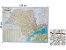Kit Globo Terrestre 30cm Com Led + Mapas do Estado de São Paulo Brasil e Mundi 120x90cm Atualizado Divisão de Países - Imagem 5
