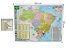 Kit Globo Terrestre 21cm Profissional + Mapa Mundi + Mapa do Brasil 120x90cm Atualizado Escolar - Imagem 3