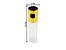 Spray Pulverizador Borrifador Dosador Para Azeite Vinagre Frasco De Vidro Acabamento Plástico ABS Metalizado - Imagem 4