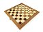 Jogo de Xadrez Damas e Gamão Dobrável em madeira 3 em 1 Grande Hoyle Games Tabuleiro 37,5 x 38,5 CM - Imagem 5