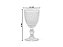 Jogo de Taças Bico de Jaca 300ML De Vidro Transparente Linha Luxo Para Servir Água Suco Vinho - Imagem 2
