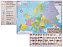 Mapa da Europa Político Rodoviário Estático Escolar 120x90CM Grande Revisado e Atualizado - Imagem 2