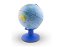 Globo Terrestre Mini Safari Animais Ilustrados Pontos Turísticos dos Países 16 CM Azul Tecnodidattica - Imagem 6