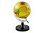 Globo Terrestre Aquarela Amarelo Lâmpada Led Luminária Decorativo Mapa Mundi Divisão De Países Português Escolar - Imagem 6