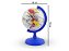 Globo Terrestre 16cm Baby Azul Royal Base e Haste em Plástico Mapa Mundi Nome de Países e Oceanos - Imagem 2